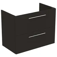 Ideal Standard i.Life A - Skrinka pod umývadlo, 80x44x63 cm, 2 zásuvky, uhľovo sivá matná T5256NV