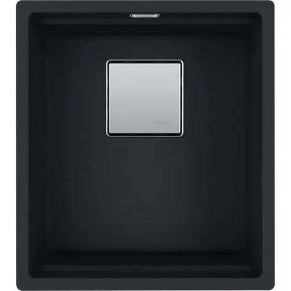 Franke Kubus 2 - Fragranitový drez KNG 110-37, 41x46 cm, matná čierna 125.0670.899