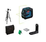 Bosch - Čiarový laser, dosah 20 m, s príslušenstvom a statívom 0601065601