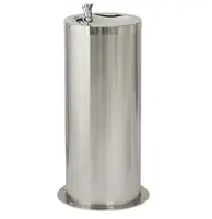 Sanela Nerezové pitné fontánky - Pitná fontánka s tlačnou armaturou, nerez SLUN 23