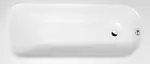 Polysan Vany - Obdélníková vana LAURA, 160x70x39 cm, bílá 24611