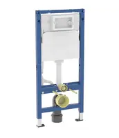 Geberit Duofix - Montážní prvek pro závěsné WC, 112 cm, se splachovací nádržkou pod omítku Delta 12 cm 458.129.00.2