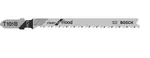 Bosch Příslušenství - Sada pilových plátků na dřevo, délka 100 mm, 3 ks 2608630557