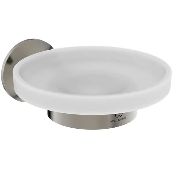 Ideal Standard La Dolce Vita - Mýdlenka s držákem, sklo/Silver Storm T5507GN