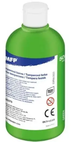 Temperové barvy 500ml zelená světlá