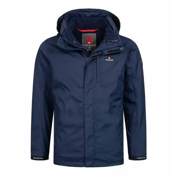 HÖHENHORN ARCALOD 3v1 Pánská zimní bunda, tmavě modrá, velikost