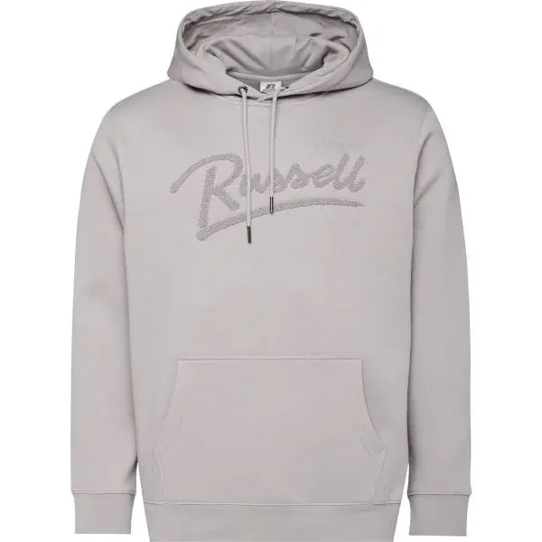 Russell Athletic HOODY Pánská mikina, šedá, velikost