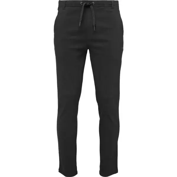 Willard REIDAR Pánské zateplené kalhoty, černá, velikost