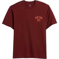 GAP V-GAP NYC BASKETBALL Pánské tričko, červená, velikost