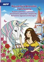 Omalovánky MFP A4 Kouzelný jednorožec a princezna