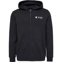 Fox FLEECE ZIP Pánska mikina, čierna, veľkosť