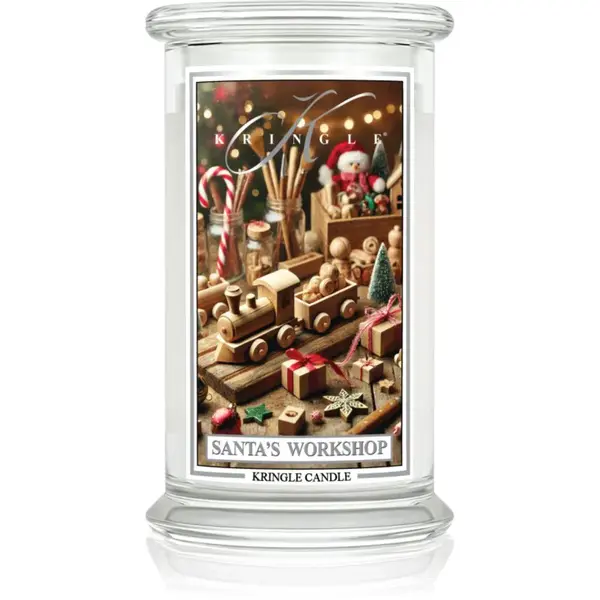 Kringle Candle Santa's Workshop vonná svíčka 623 g