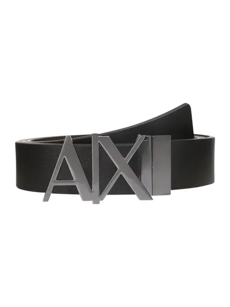 ARMANI EXCHANGE Opasky  čierna / strieborná