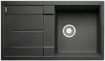 Blanco Metra 5 - Silgranitový dřez, 86x50 cm, černá 525919