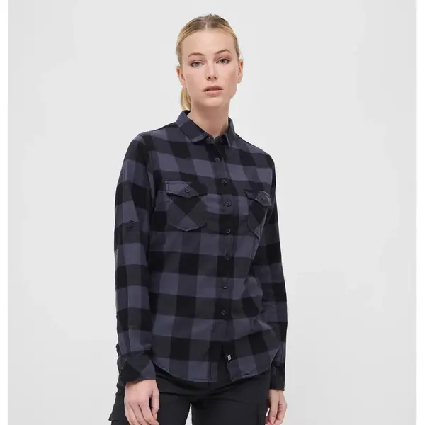 Košile Amy Flanell GIRLS černo/šedá