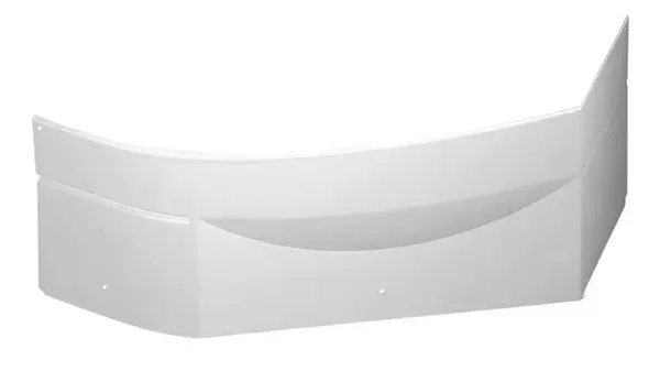 Polysan Mamba - Rohový panel 170 levý, bílá 76312