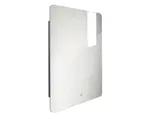 Nimco Zrcadla - Zrcadlo s LED osvětlením, 60x80 cm, dotykový senzor, hliník ZP 25002V
