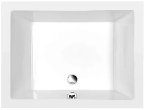 Polysan Deep - Hluboká sprchová vanička 100x75x26 cm, bílá 72879