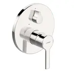 Hansa Ronda - Vanová baterie pod omítku, s přepínačem pro 2 výstupy, chrom 83843573