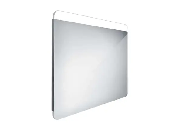Nimco Zrcadla - Zrcadlo s LED osvětlením, 80x70 cm, hliník ZP 23003