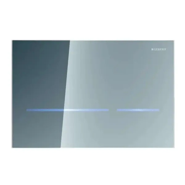 Geberit Sigma80 - Elektronické ovládání splachování, síťové napájení, zrcadlové sklo 116.090.SM.6
