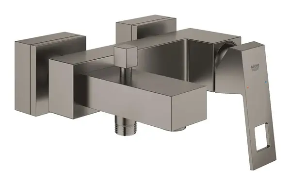 Grohe Eurocube - Vanová baterie, kartáčovaný Hard Graphite 23140AL0