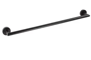 Sapho X-Round - Držák ručníků, délka 66 cm, černá XR404B
