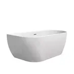Ravak Freedom W - Volně stojící vana, 166x80 cm, bílá XC00100024