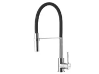 Alveus Baterie - Dřezová baterie s flexibilním ramenem, chrom/černá 1129024