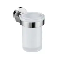 Jika Mio Style - Držák kartáčků a pasty, sklo/chrom H3822F10040001