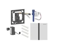 Geberit - Elektronické ovládání splachování pisoárů typ 40, bateriové napájení, easy to clean, Bluetooth, matná bílá 116.237.JT.1