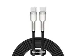 Datový kabel Baseus Cafule Series Metal Type-C/Type-C 100W 2m, černá