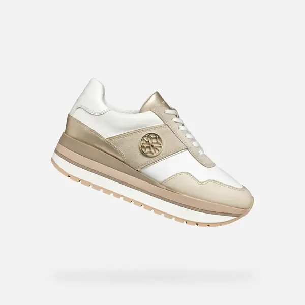 Bílé dámské tenisky Geox Nekency - Dámské