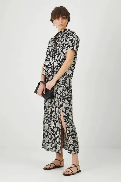 Sukně s příměsí lnu Medicine