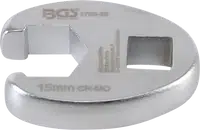 BGS technic Klíč plochý otevřený 3/8", 10 mm - BGS 1756-10 Velikost: 15 mm