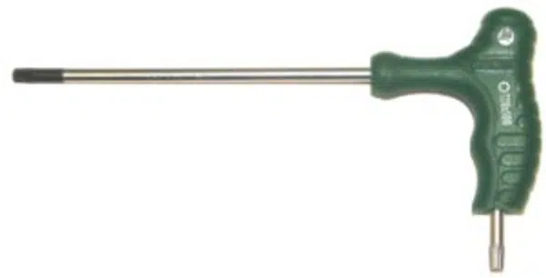 Zástrčný klíč Torx s otvorem a T rukojetí, velikost T45 - JONNESWAY H10MT45200 Velikost: T40