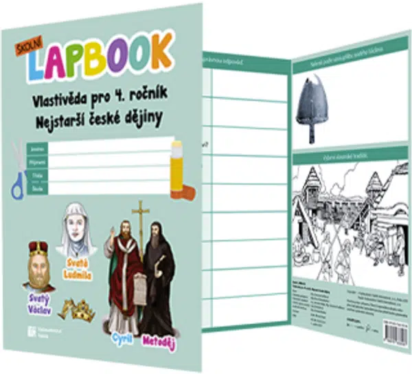 Školní lapbook - Vlastivěda: Nejstarší české dějiny - pro 4. ročník ZŠ