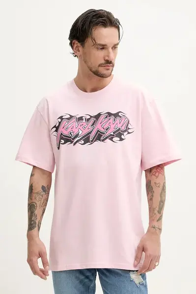 Bavlněné tričko Karl Kani