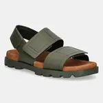Kožené sandály Camper Brutus Sandal pánské, zelená barva, K100777-012