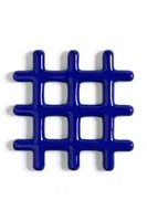 Podložka na horké nádobí &k amsterdam grid blue tmavomodrá barva