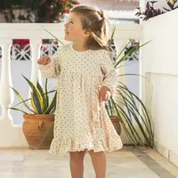 Dívčí šaty That's mine Emilia béžová barva, mini, 129428