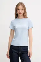 Bavlněné tričko Guess modrá barva, V5GI02 K9RM1