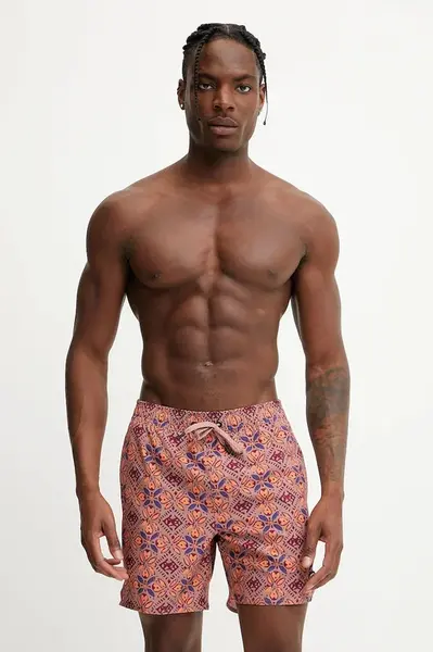 Plavkové šortky Picture Piau 15 oranžová barva, MBS0075