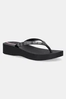 Žabky Ipanema MESH X PLAT dámské, černá barva, na platformě, 83612-BB801