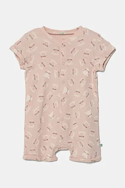 Dětské bavlněné dupačky United Colors of Benetton 3PWB0T02E