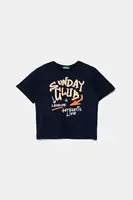 Dětské bavlněné tričko United Colors of Benetton