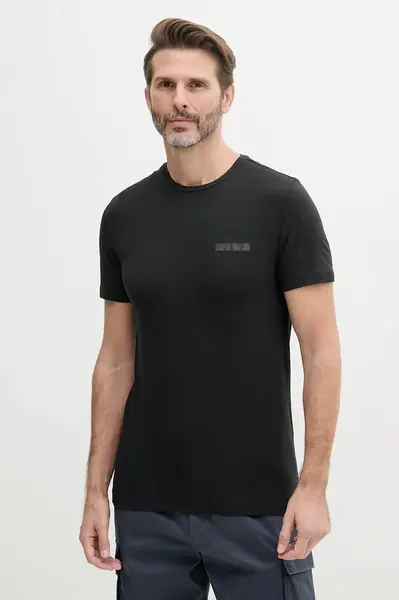 Tričko Guess pánské, černá barva, s aplikací, U5GM30 KCPZ1