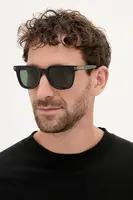 Sluneční brýle Zegna pánské, černá barva, EZ0248_5005R