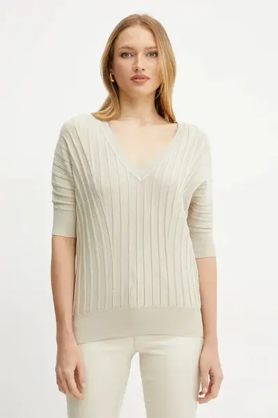 Tričko Morgan MINSPI béžová barva, MINSPI