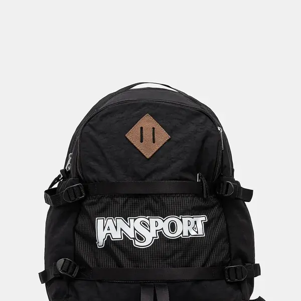 Batoh Jansport Small Seattle Pack černá barva, velký, s potiskem, EK0A5BK1N551